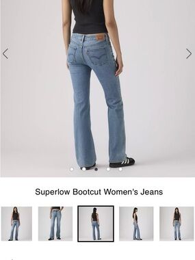 Levi's Superlow Bootcut Women's Jeans - NWT